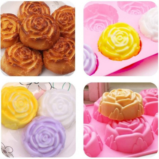 Rose silicone store mould